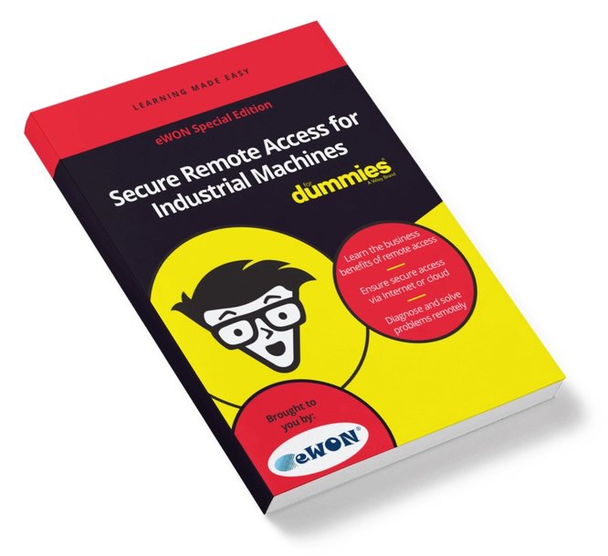 New book: Secure Remote Access for Industrial Machines for Dummies
